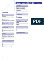 Reloj Guía de Operación 3522: Contenido