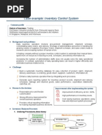 Inventory Control System