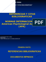 APA Citas Bibliograficas 2018