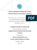 Escuela Superior Politécnica Del Litoral Facultad de Ingeniería en Electricidad y Computación