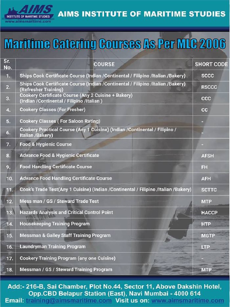Catering Course | PDF