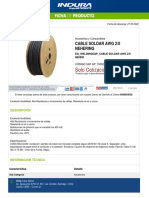 Ficha Tecnica 1000249-Cable - Soldar - Awg - 20 - Nehering