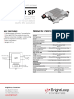 BB SP: Key Features Technical Specification