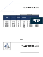 Formato Relacion de Volquetas Transporte de Asfalto