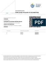 Certificado Vacunacion COVID-19 A21463