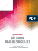 All India Dealer Price List Wef 01.07.2022