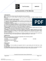 Fogging Characteristics of Trim Materials: Worldwide Engineering Standards