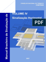 VOLUME IV - SINALIZAÇÃO HORIZONTAL