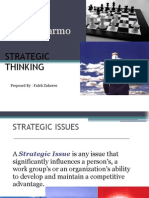 Novo Marmo strategic thinking