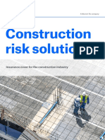 Construction Risk Solutions: Insurance Cover For The Construction Industry