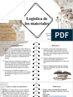 Logística de materiales: funciones y conceptos clave