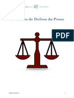 Os Meios de Defesa Da Posse