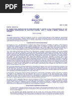 By Solicitor General Jose C. Calida v. Maria Lourdes P. A. Sereno, Hereinafter Referred To As The Quo Warranto Case