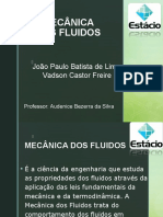 Mecânica dos Fluidos Fundamentos