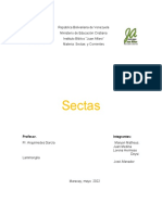 Sectas y Coriientes Trabajo Nro 1