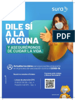 Afiche - Actualizacion - Vacunacion - Covid 35x50cm