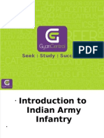 Introduction to Indian Army Infantry