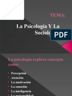 Sociologia y Psicologia