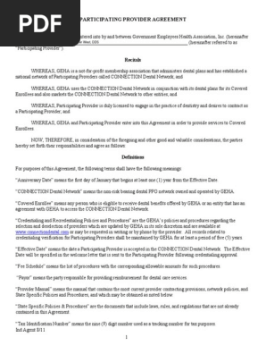 Geha- Participating Provider Agreement Fillable (1)