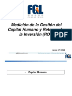 Medición del ROI de la Gestión del Capital Humano