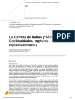 BBBLa Carrera de Indias 1650-1700 Continuidades Rupturas Replanteamientos