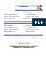 Fichas de Comunicación Dia 23 y 24 2022