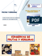 Conservas de frutas y verduras