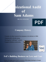 Sam Adams Final Report