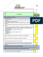 Listado de Factores de Riesgo Disergonómico