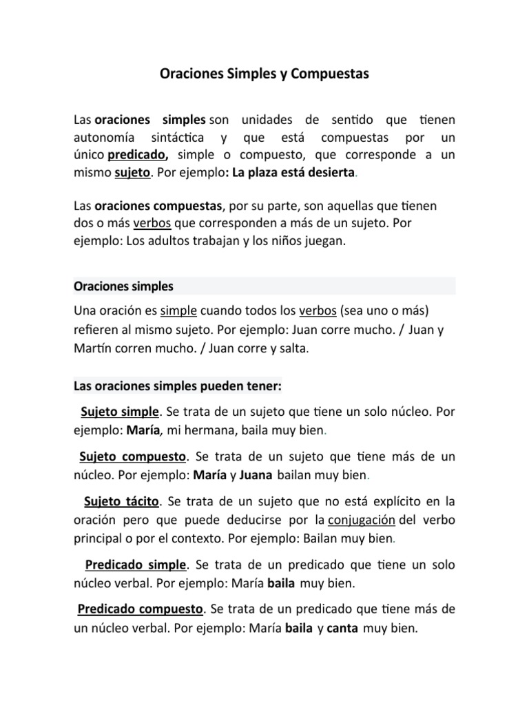 Análisis sintáctico de oraciones – Escribir bien español