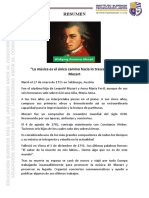 Mozart, el compositor extraordinario