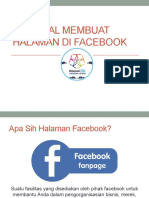 Tutorial Membuat Halaman Di Facebook