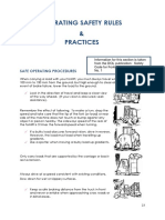 Forklift Course Student Handbook - Operating Safety Rule & Practices