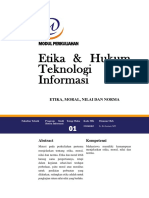 Etika & Hukum Teknologi Informasi