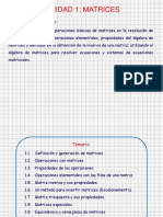 1 Matrices - Definición