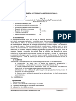 Plan de Estudios Agroindustria 2009-188-190