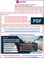 Topic Wise Bundle PDF Course 2022 - Quantitative Aptitude Time and Work & Pipes and Cistern Set-3 (Eng)