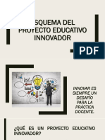 Esquema de Proyecto Educativo Innovador