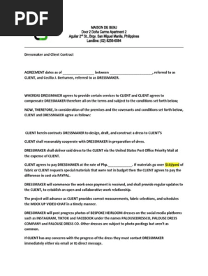 MDB Contract