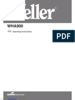 Manual Weller Wha900