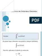 Cálculo de Integral Definida