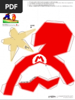 Minecraft Steve Papercraft Template | PDF