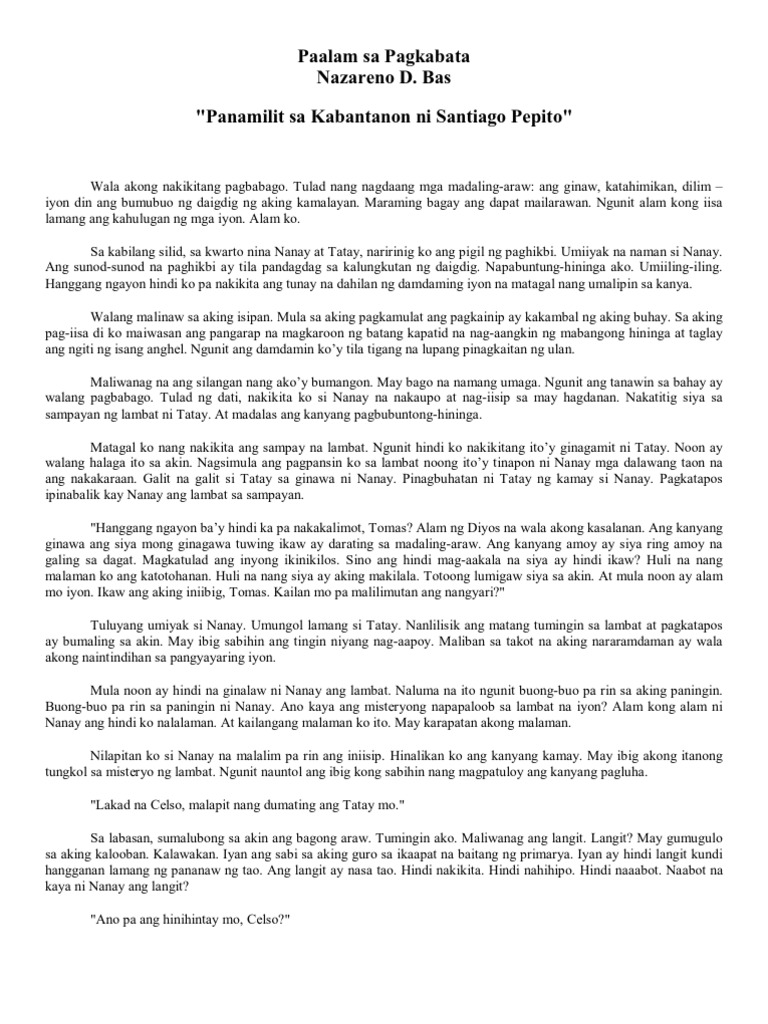 Paalam sa pagkabata at miliminas essay 06 image