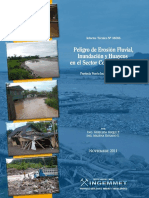 Peligro de Erosion Fluvial, Inundacion y Huaycos Codo Del Pozuzo