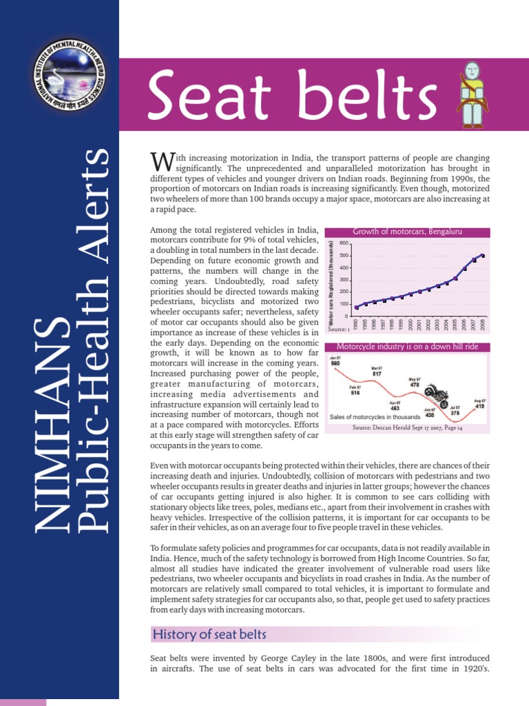 Seat belts save lives in cars | PDF | Seat Belt | Car
