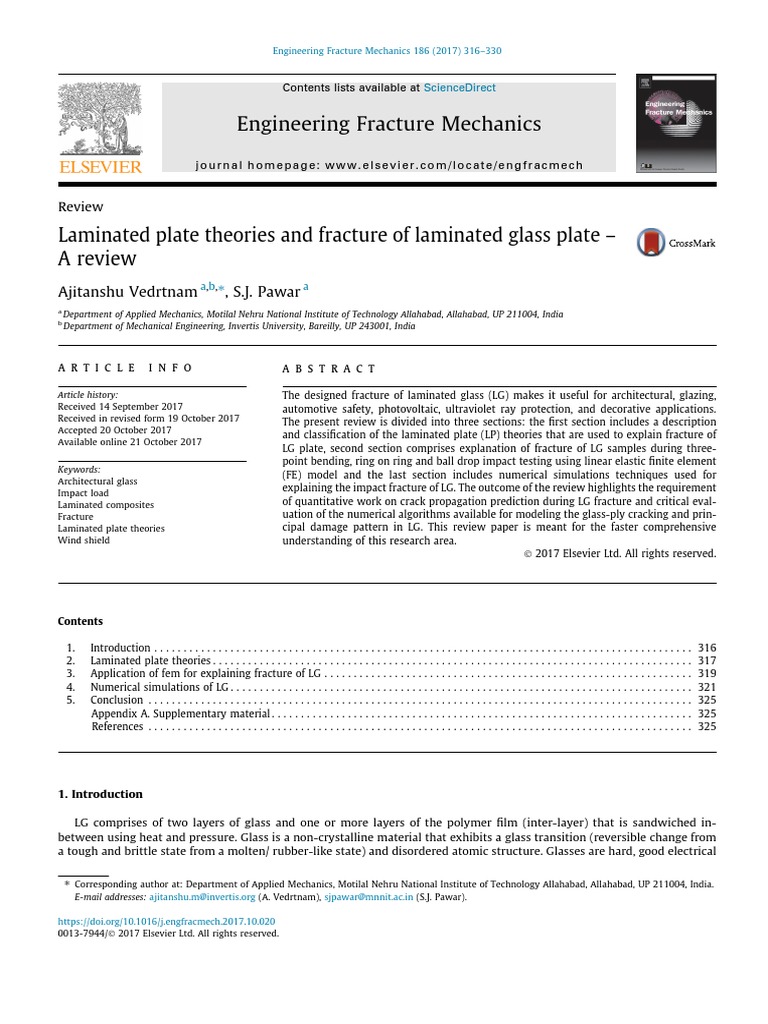 Laminated Plate Theories Download Free PDF Deformation (Engineering