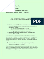 Consejos de Desarrollo. Karen