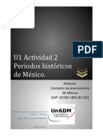 Periodos históricos México