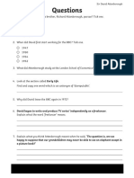 Comprehension 2 - Questions