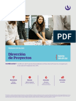 Hoja Informativa - PE Dirección de Proyectos 2022-II